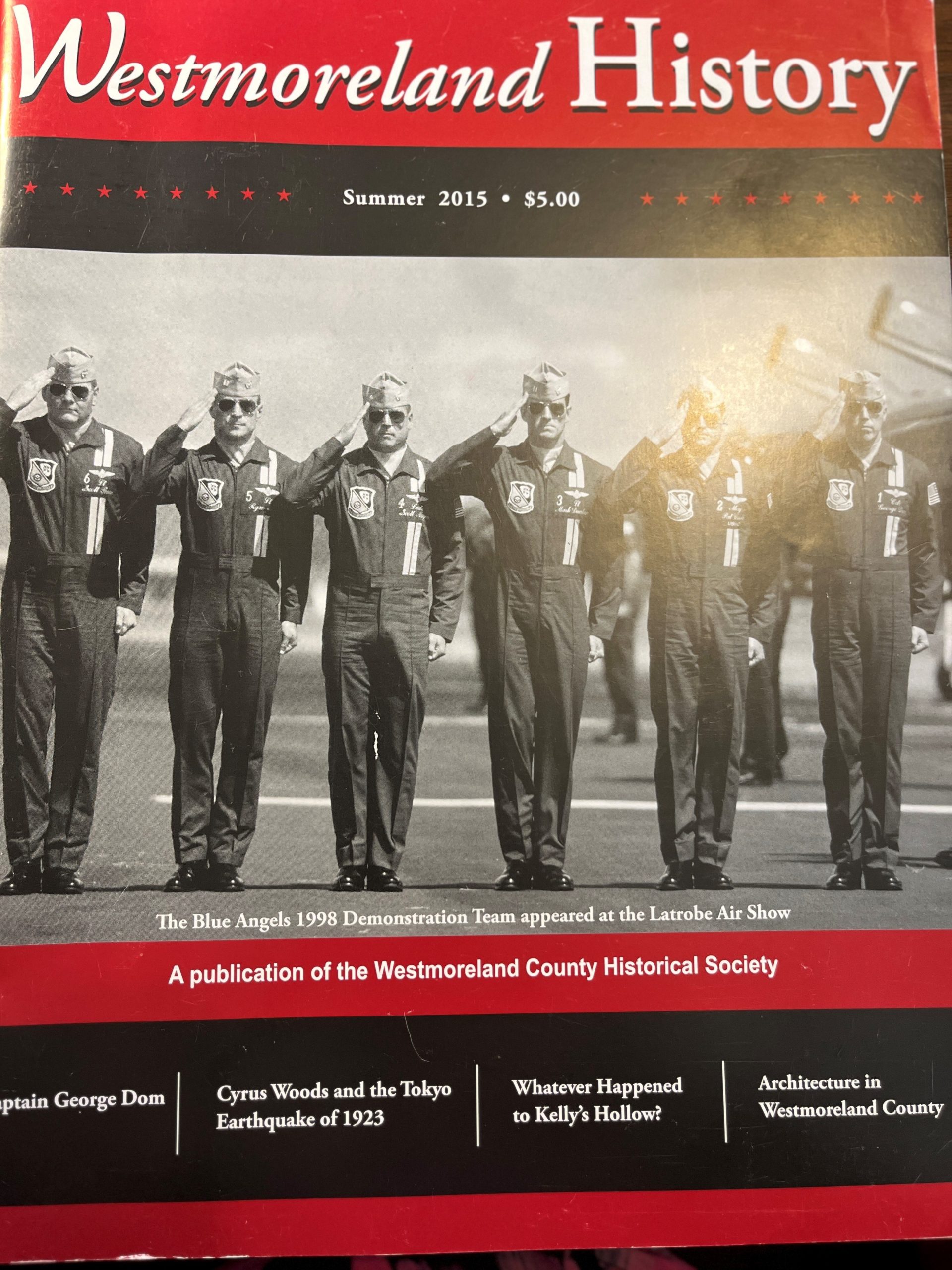 Westmoreland History Magazine – Summer 2015