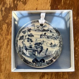 Ornament No 1 Blue - based on Hanna's town's archeological found