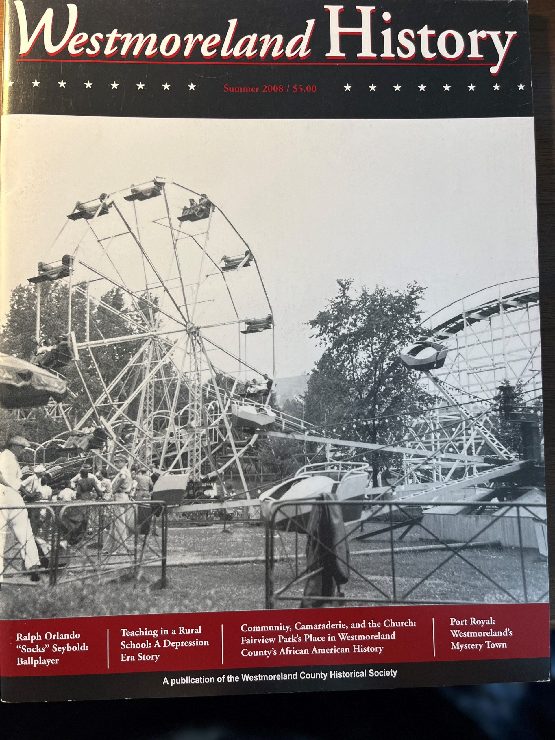 Westmoreland History Magazine – Summer 2008