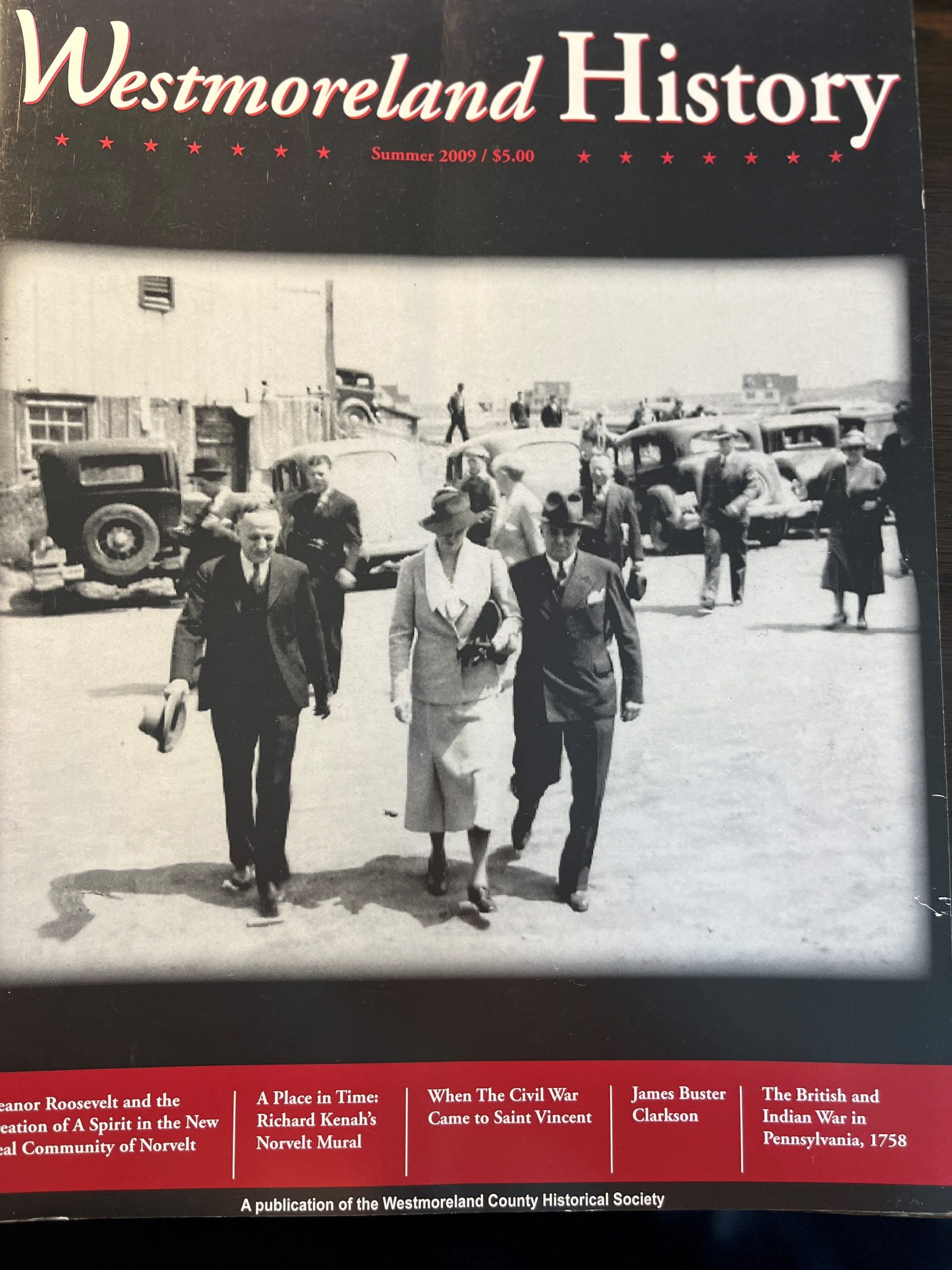 Westmoreland History Magazine – Summer 2009