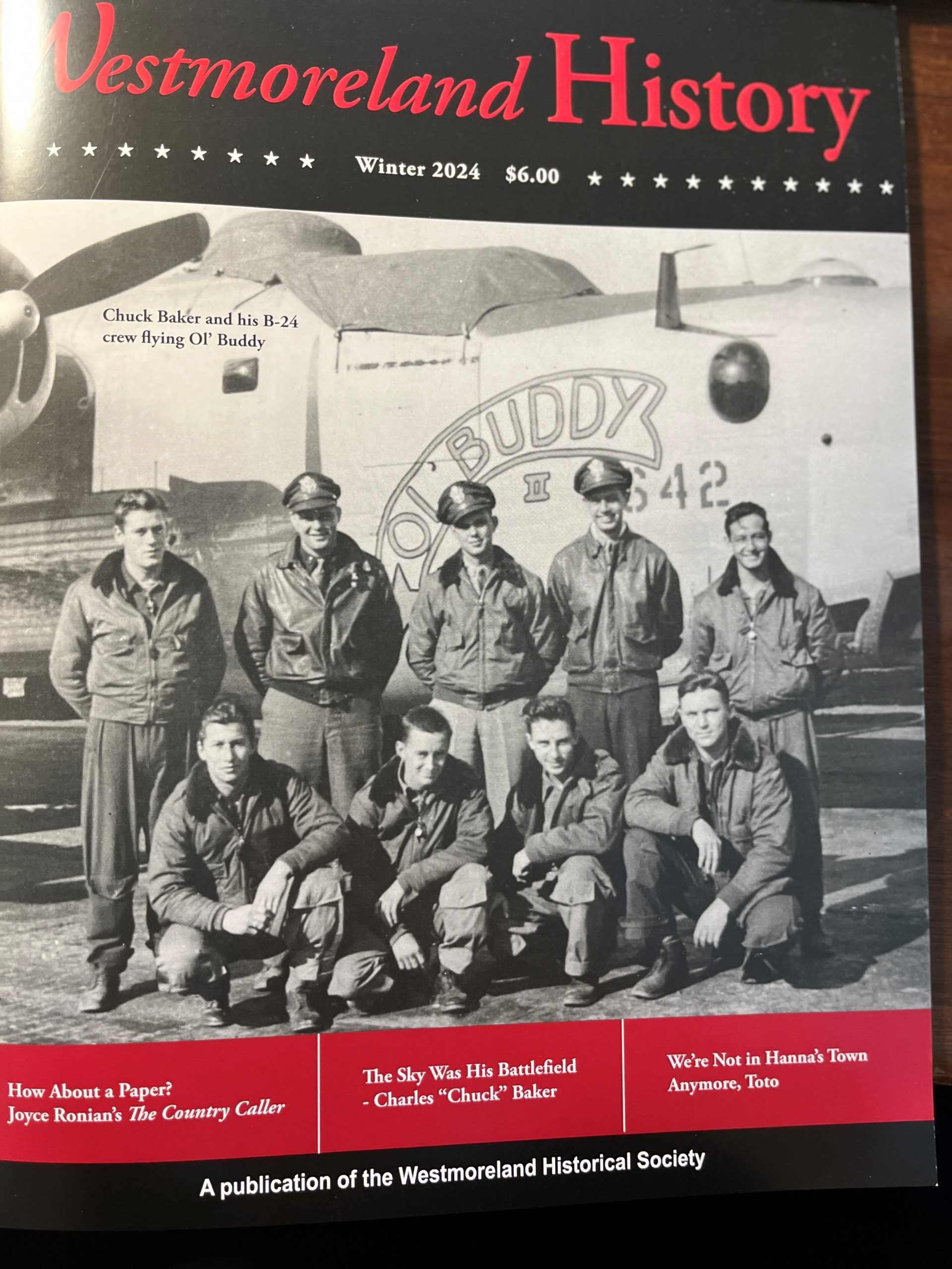 Westmoreland History Magazine – Winter 2024 NEW!!!